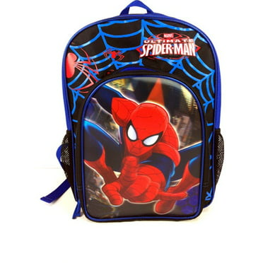 Ultimate Spider-man Backpack with Back to School Supplies 17 Items